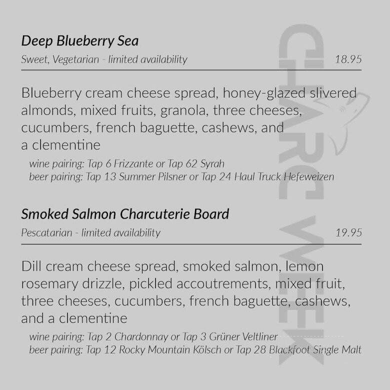 Cambie Taphouse + Coffee - Missoula, MT menu_pic