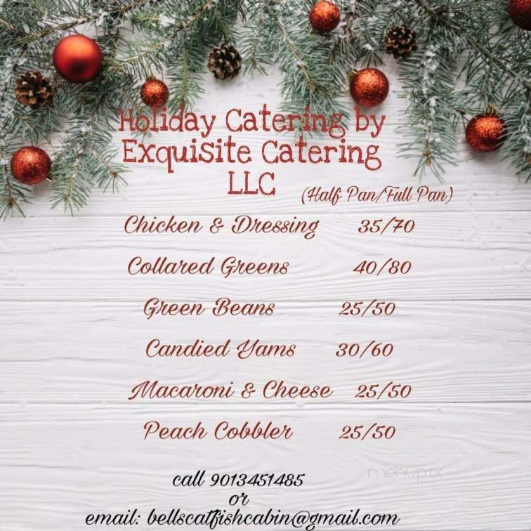 Bells Catfish and Soul Food - Memphis, TN menu_pic