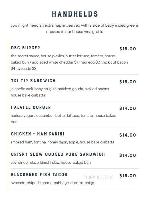 Oscar's Brewing Company - Temecula, CA menu_pic