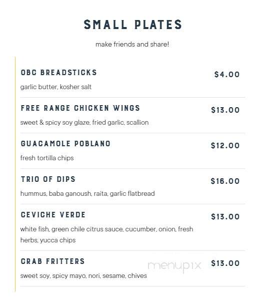Oscar's Brewing Company - Temecula, CA menu_pic