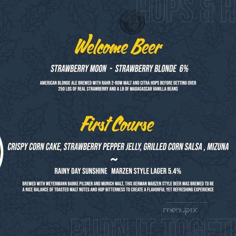 Oscar's Brewing Company - Temecula, CA menu_pic