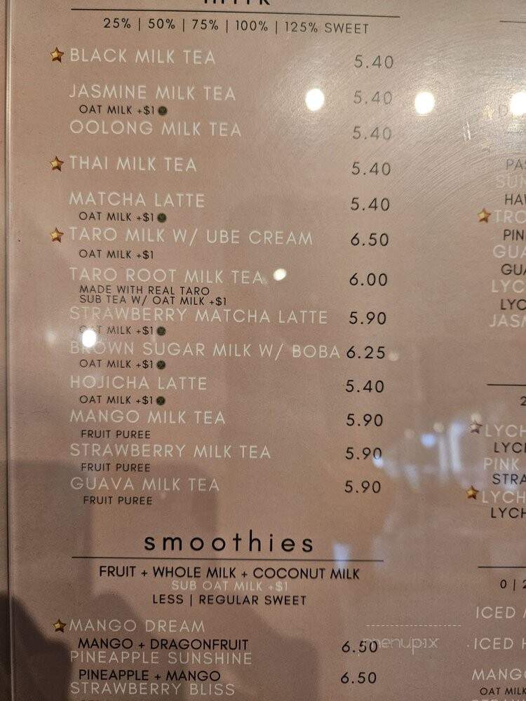 Jade Tea House - Davie, FL menu_pic