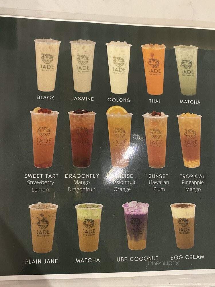 Jade Tea House - Davie, FL menu_pic