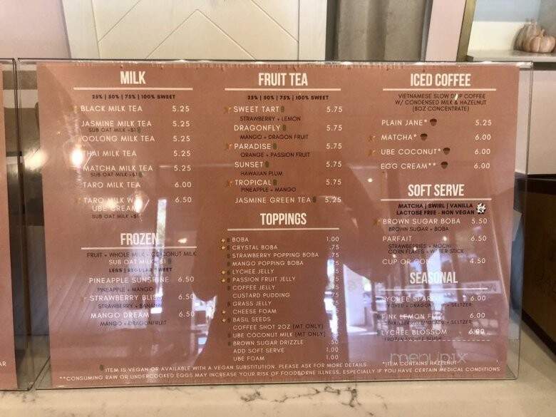 Jade Tea House - Davie, FL menu_pic