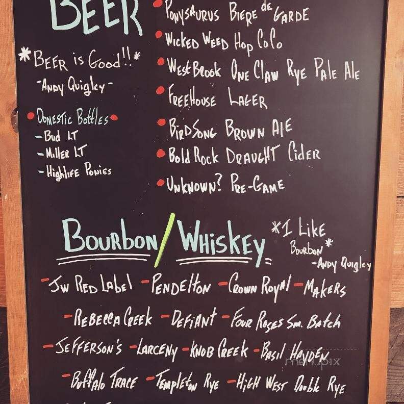 Evolve Kitchen - Clemson, SC menu_pic
