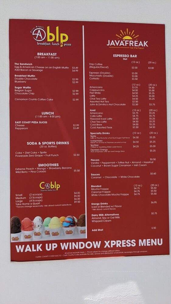 Cablp - Moapa Valley, NV menu_pic