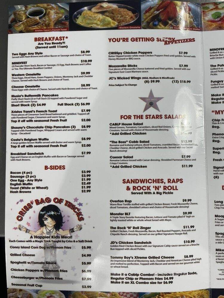 Cablp - Moapa Valley, NV menu_pic