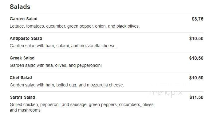 Papa Niko's Pizza - Hudson, FL menu_pic