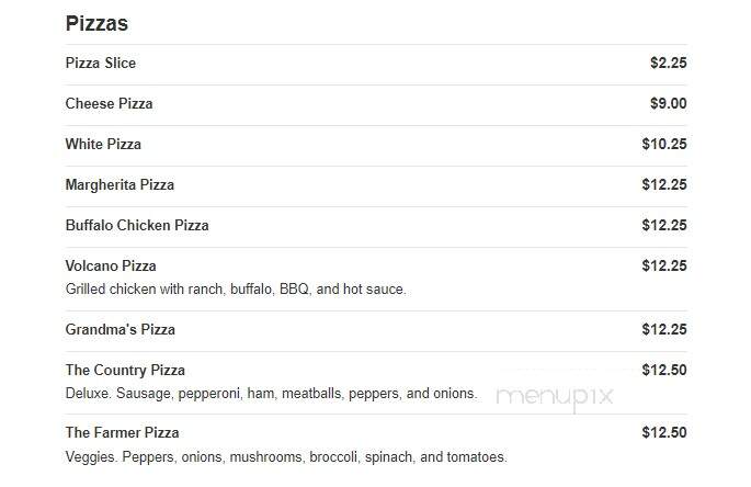 Papa Niko's Pizza - Hudson, FL menu_pic