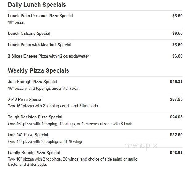 Papa Niko's Pizza - Hudson, FL menu_pic
