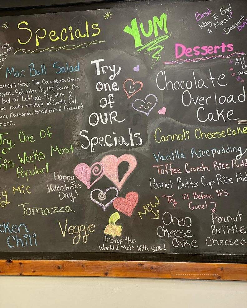 Mix N Mac - Wappinger Falls, NY menu_pic