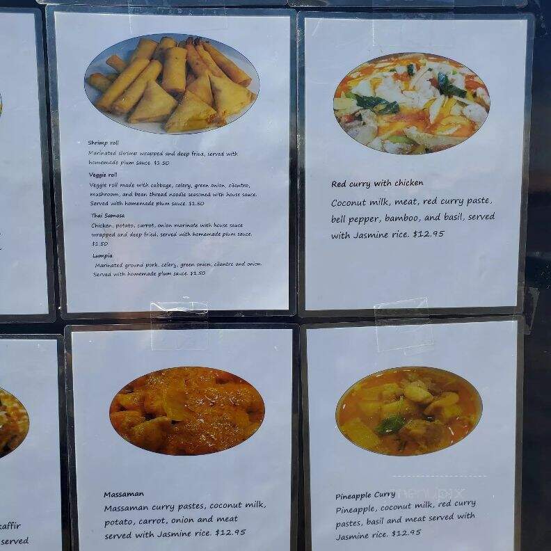 Thomm Yumm Thai Truck - Casa Grande, AZ menu_pic