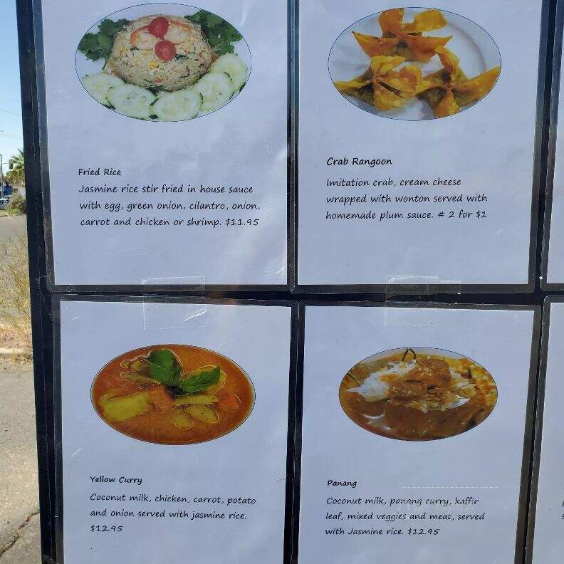 Thomm Yumm Thai Truck - Casa Grande, AZ menu_pic