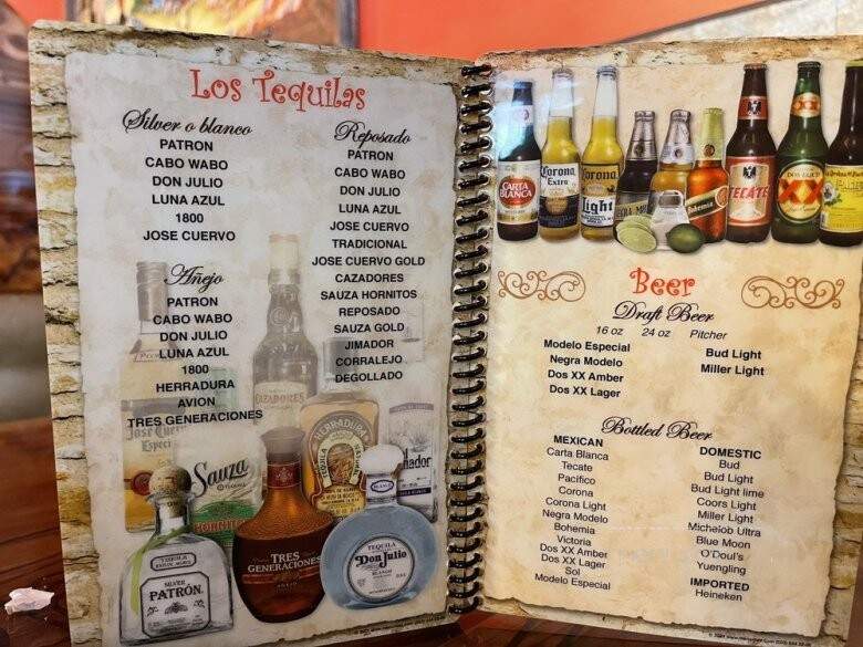 Torero's Mexican Grill - Coconut Creek, FL menu_pic