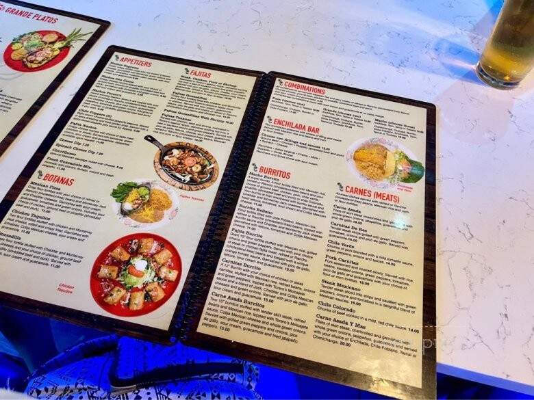 Torero's Mexican Grill - Coconut Creek, FL menu_pic
