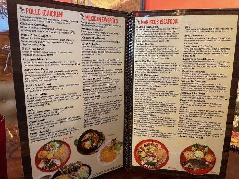 Torero's Mexican Grill - Coconut Creek, FL menu_pic