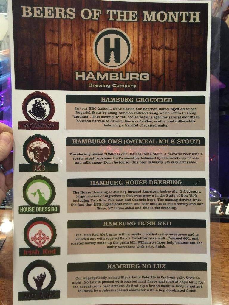 Salvatore's Saloon - Henrietta, NY menu_pic