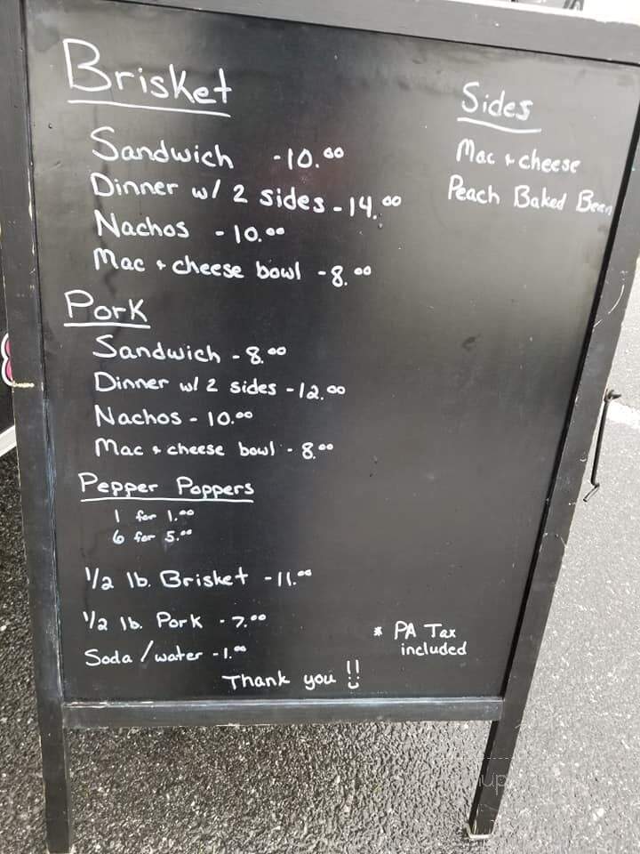 Uncle Eddie's BBQ - Shippensburg, PA menu_pic