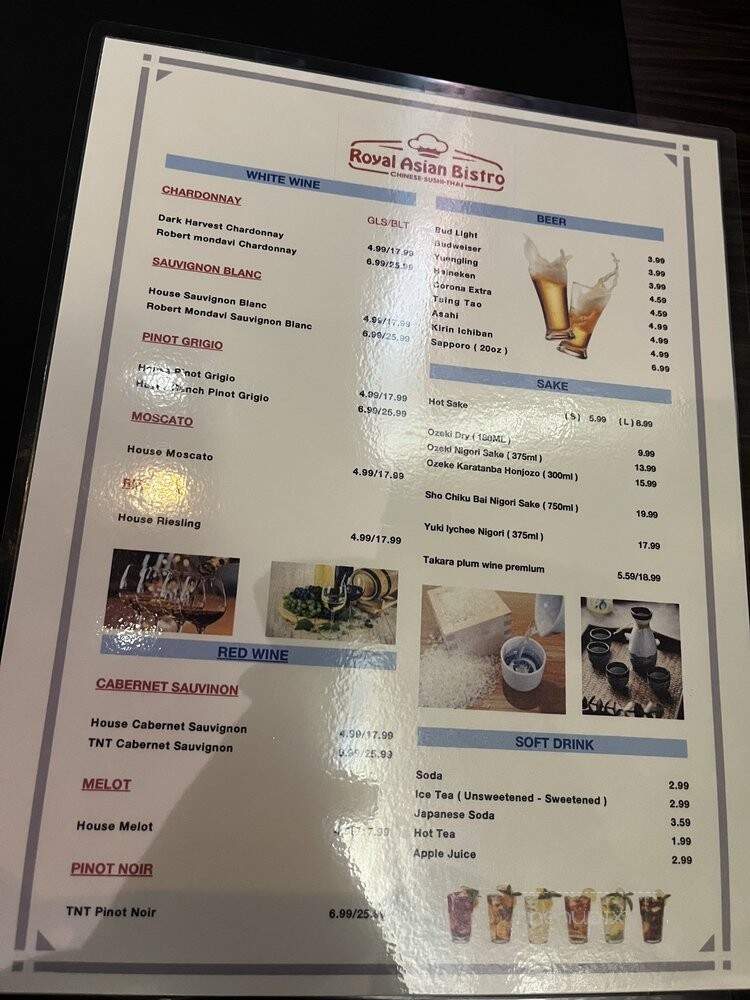 Royal Asian Bistro - Orange City, FL menu_pic