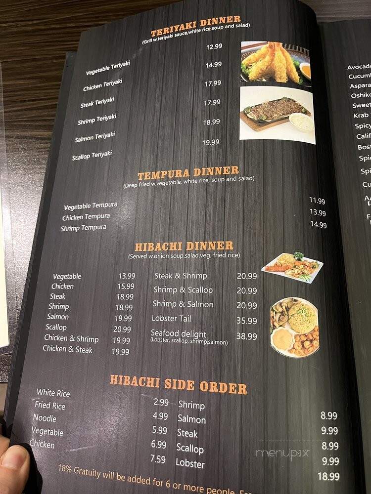 Royal Asian Bistro - Orange City, FL menu_pic
