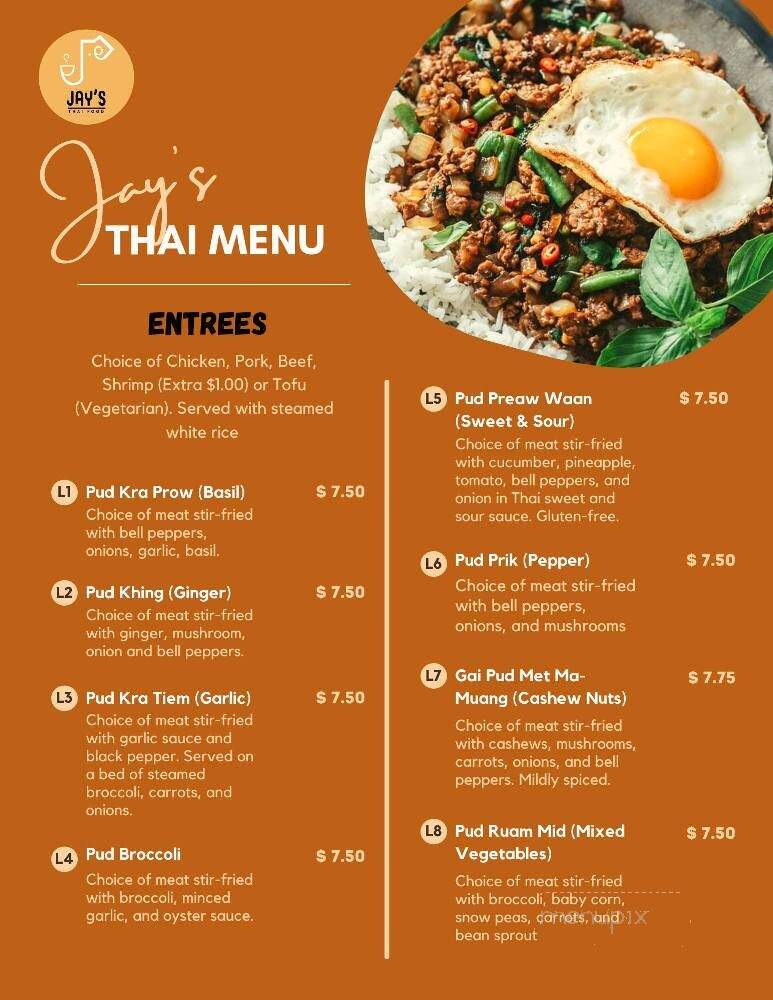 Jay's Authentic Thai Cuisine - Kokomo, IN