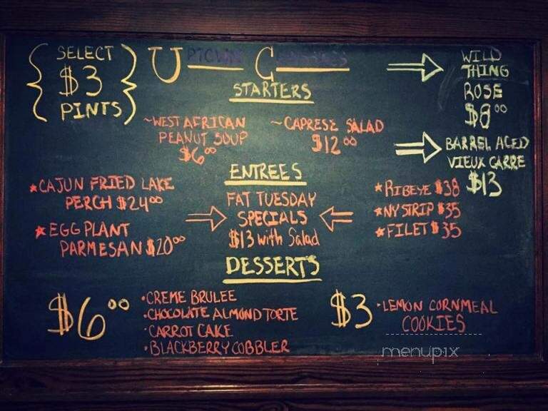 Michael's Uptown Cafe - Bloomington, IN menu_pic