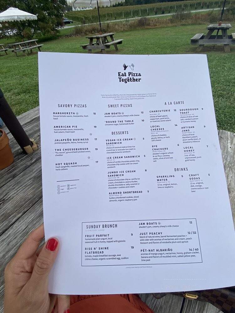 Old Westminster Winery - Westminster, MD menu_pic