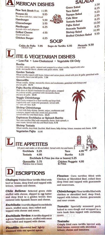 El Charrito - Molalla, OR menu_pic