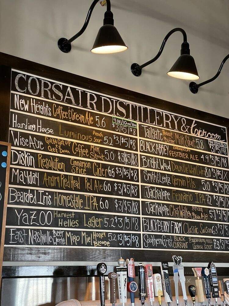 Corsair Artisan Distillery Taproom - Nashville, TN