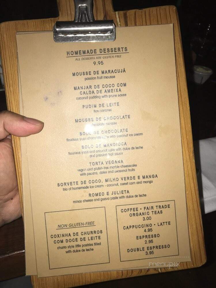 Samba Montclair - Montclair, NJ menu_pic