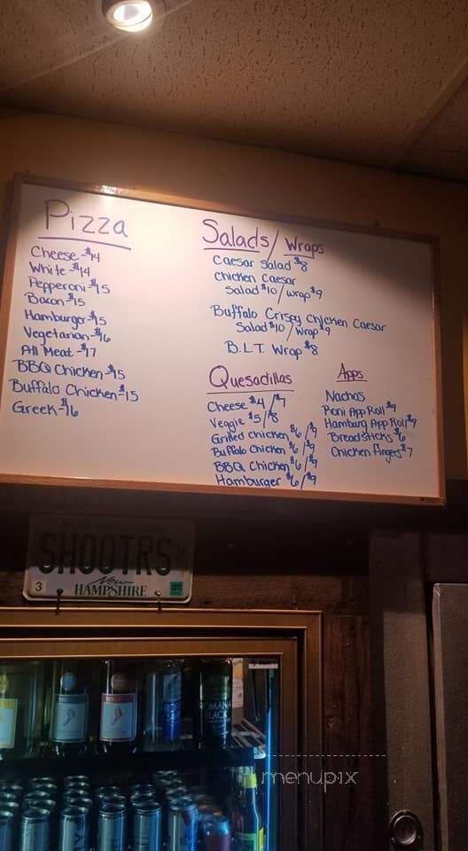 Shooter's Pub - Exeter, NH menu_pic