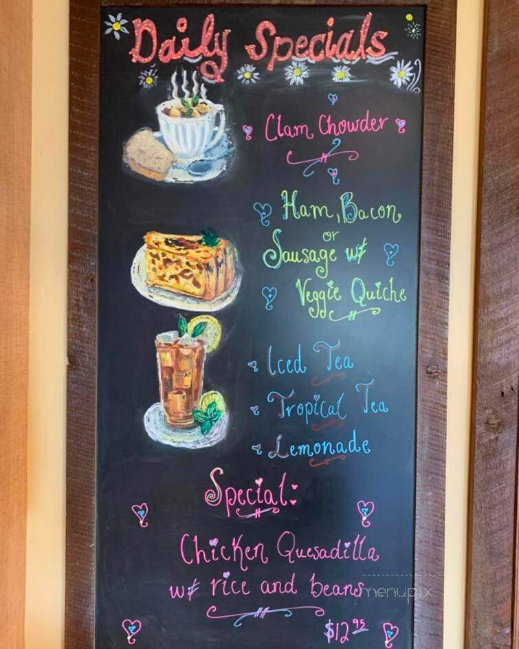 Tea Cup Cafe & Bakery - Challis, ID menu_pic