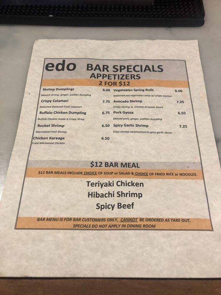 Edo's - Pelham, NY