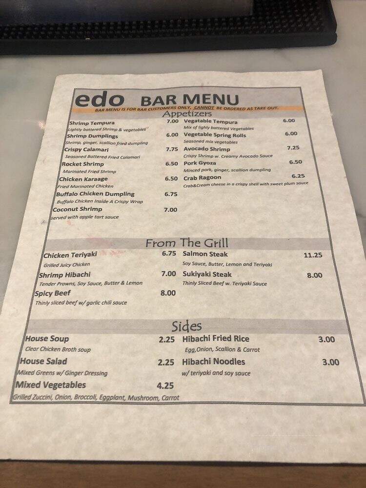 Edo's - Pelham, NY
