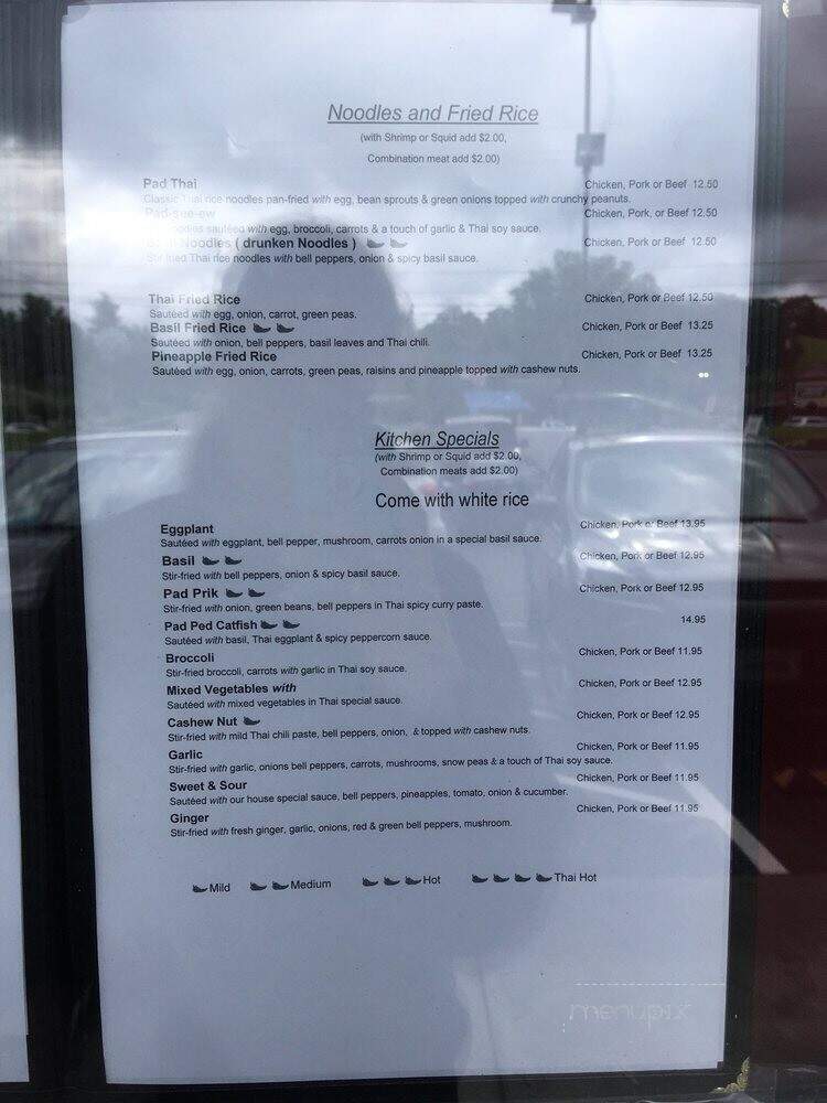 Thai Palace - Sevierville, TN menu_pic