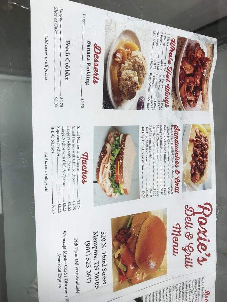 Gus's World Famous Fried Chicken - Memphis, TN menu_pic