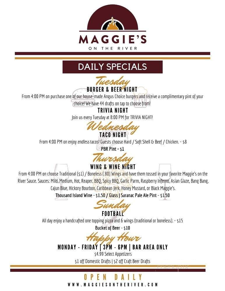 Maggie's on the River - Watertown, NY
