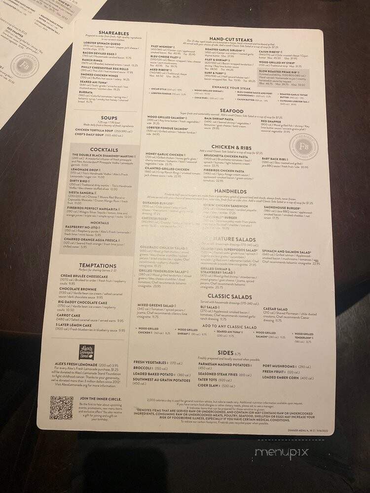 Firebirds Wood Fired Grill - Chandler, AZ menu_pic