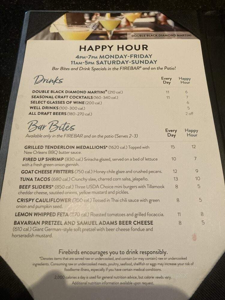 Firebirds Wood Fired Grill - Chandler, AZ menu_pic