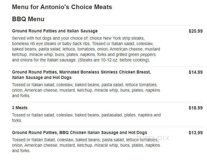Antonio's Meats - Sterling Heights, MI