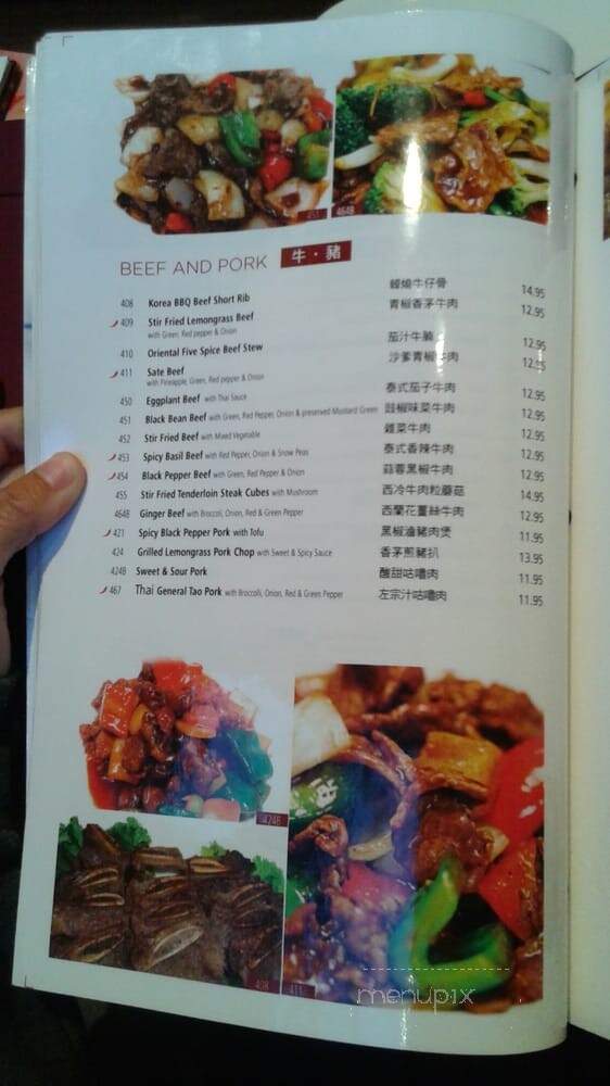 Ben Thanh Viet Thai Restaurant - Hamilton, ON menu_pic
