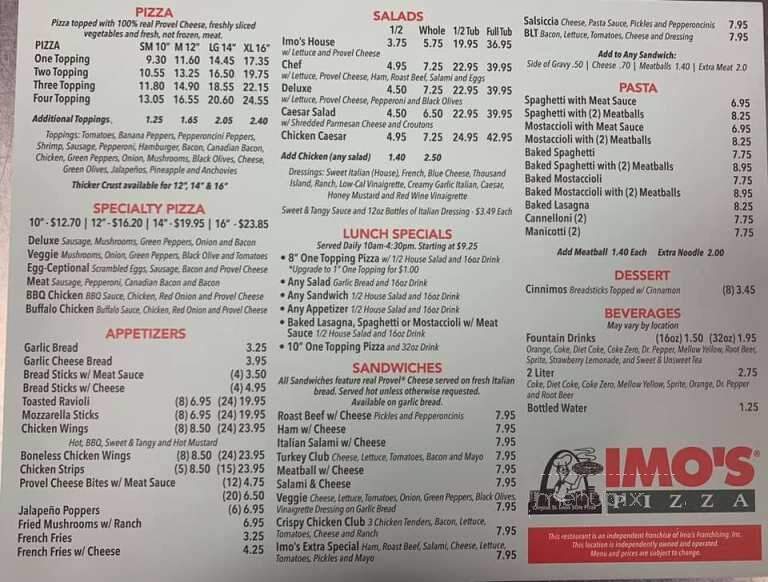 Imo's Pizza - Troy, IL