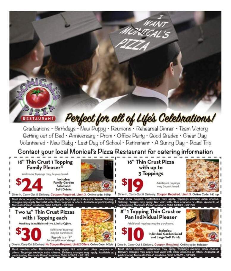 Monical's Pizza - Gilman, IL menu_pic