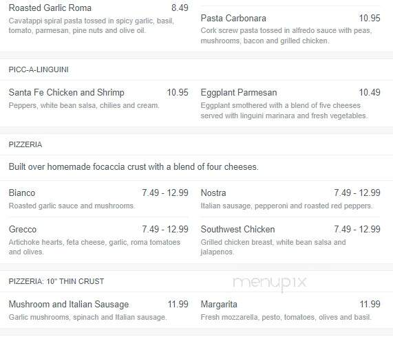 Piccadilly Cafeteria - Wichita, KS menu_pic