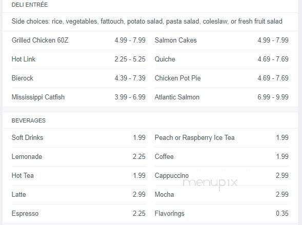 Piccadilly Cafeteria - Wichita, KS menu_pic