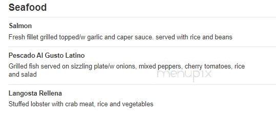 El Paisano - Gaithersburg, MD menu_pic