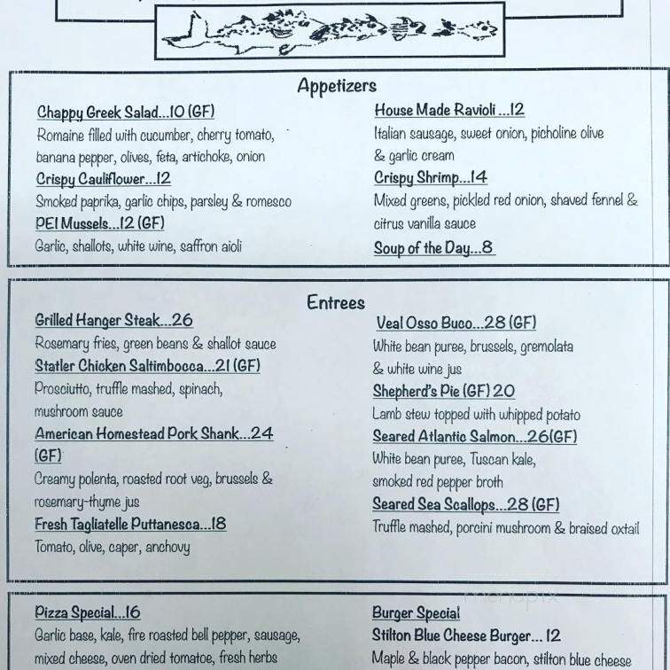 Chapoquoit Grill - Falmouth, MA menu_pic