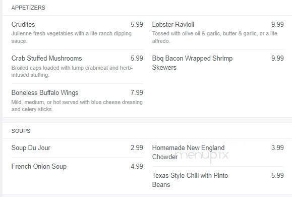 Rosario's Restaurant - Canton, MA menu_pic