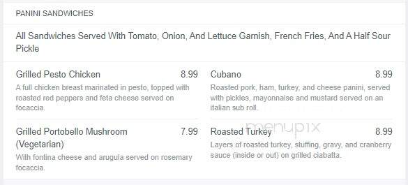 Rosario's Restaurant - Canton, MA menu_pic
