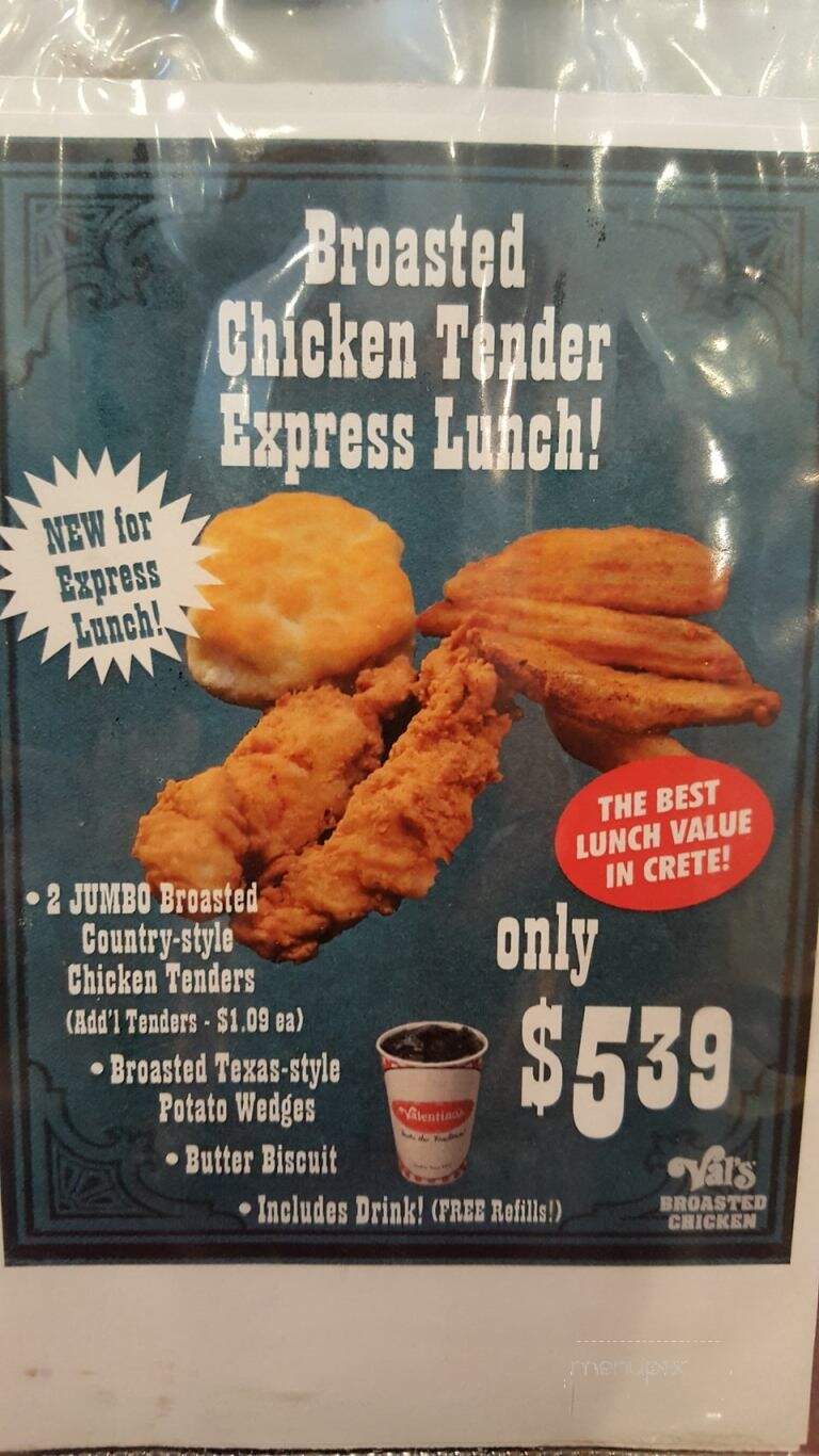 Valentino's - Crete, NE menu_pic
